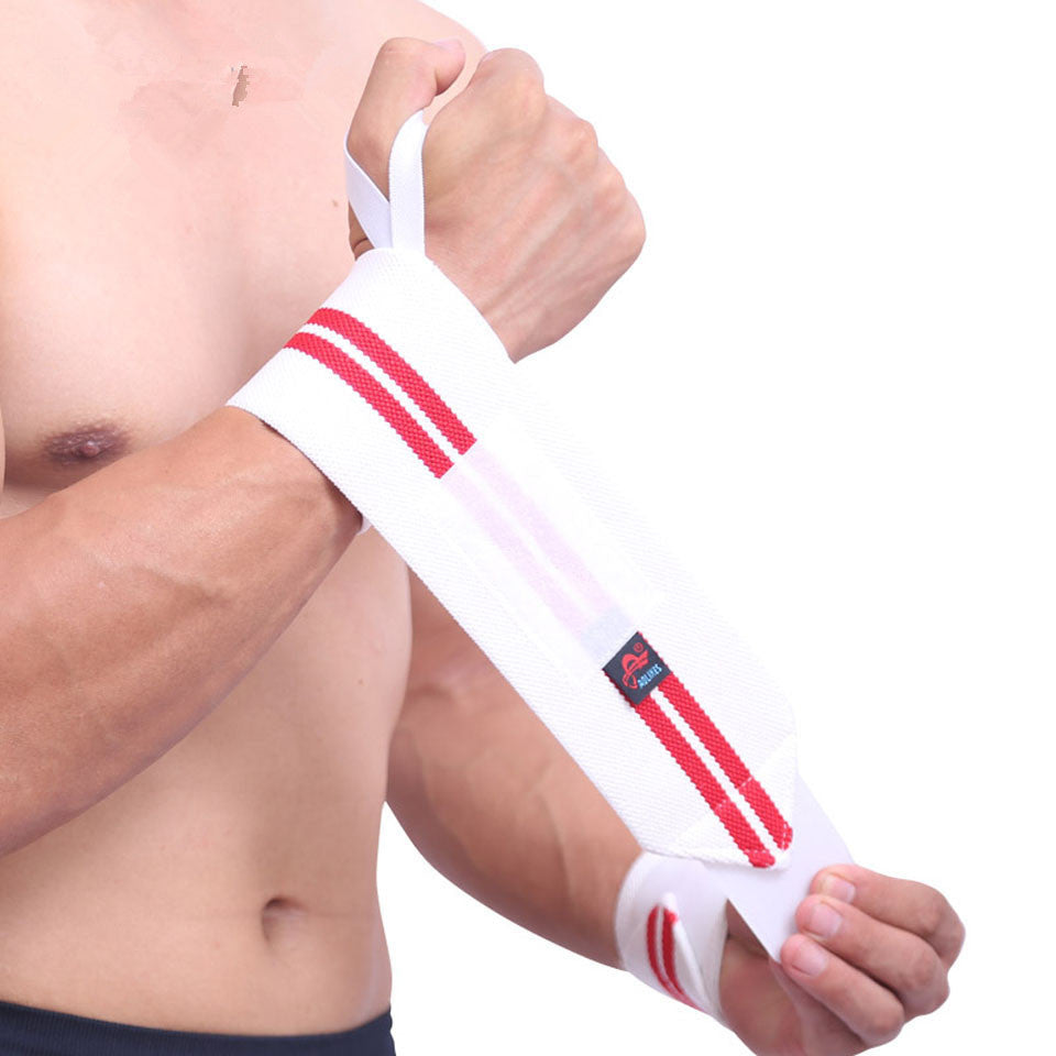 Fitness Wrist Wraps: Adjustable Wrist Support for Weightlifting & Sports