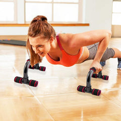 Push Up Bars Stand with Non-Slip Foam Grip – Durable Home & Gym Fitness Equipment