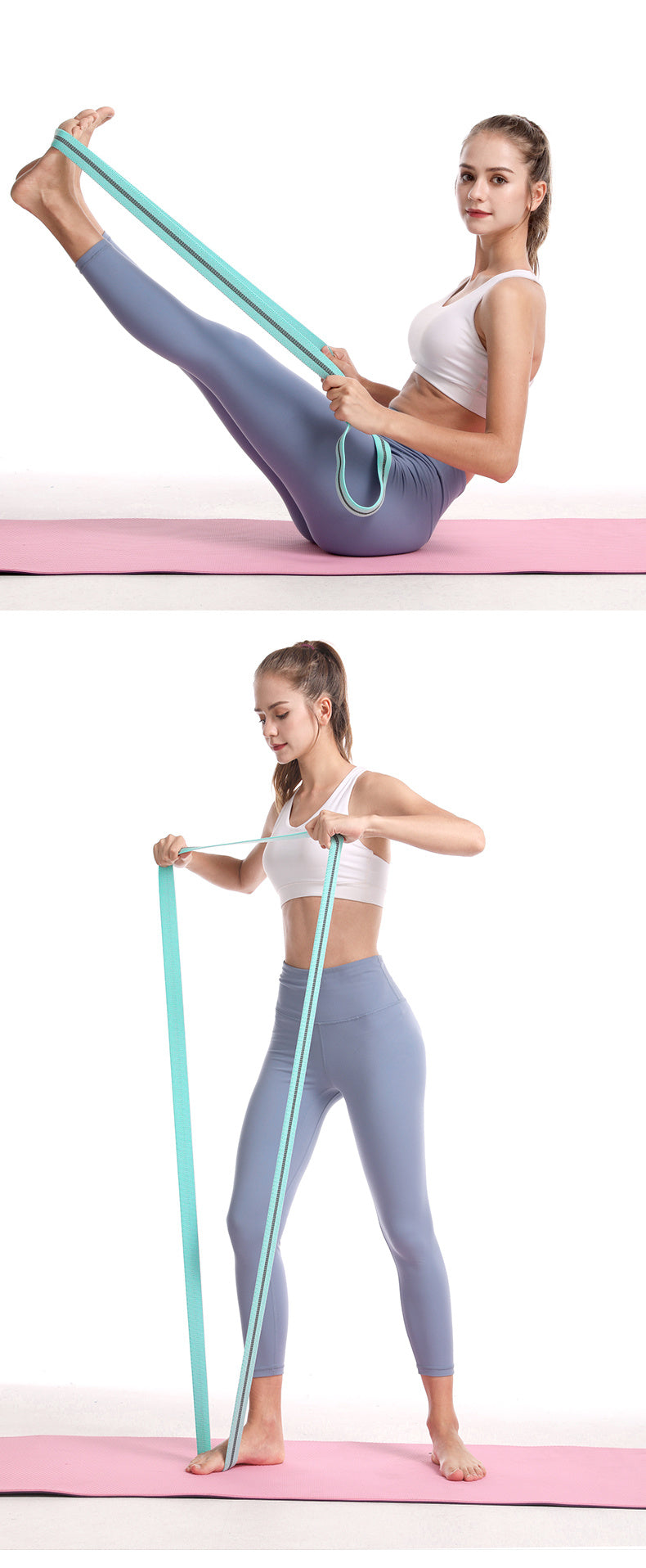 Strengthen & Sculpt: New Yoga Fitness Pull Rope for Women