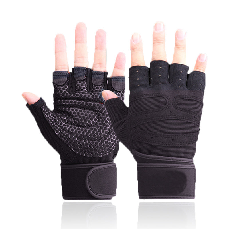 Sports Fitness Microfiber Gloves – Non-Slip Gym & Training Gloves