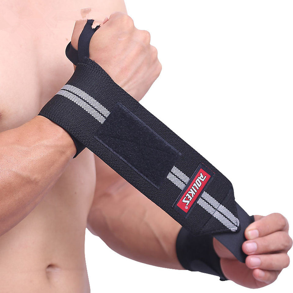 Fitness Wrist Wraps: Adjustable Wrist Support for Weightlifting & Sports