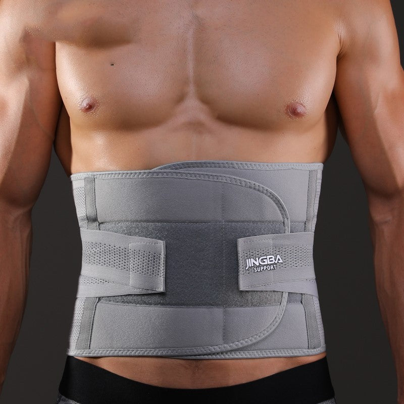 Waist Protection Fitness Wear – Adjustable Stick-On Support Wrap for Workouts