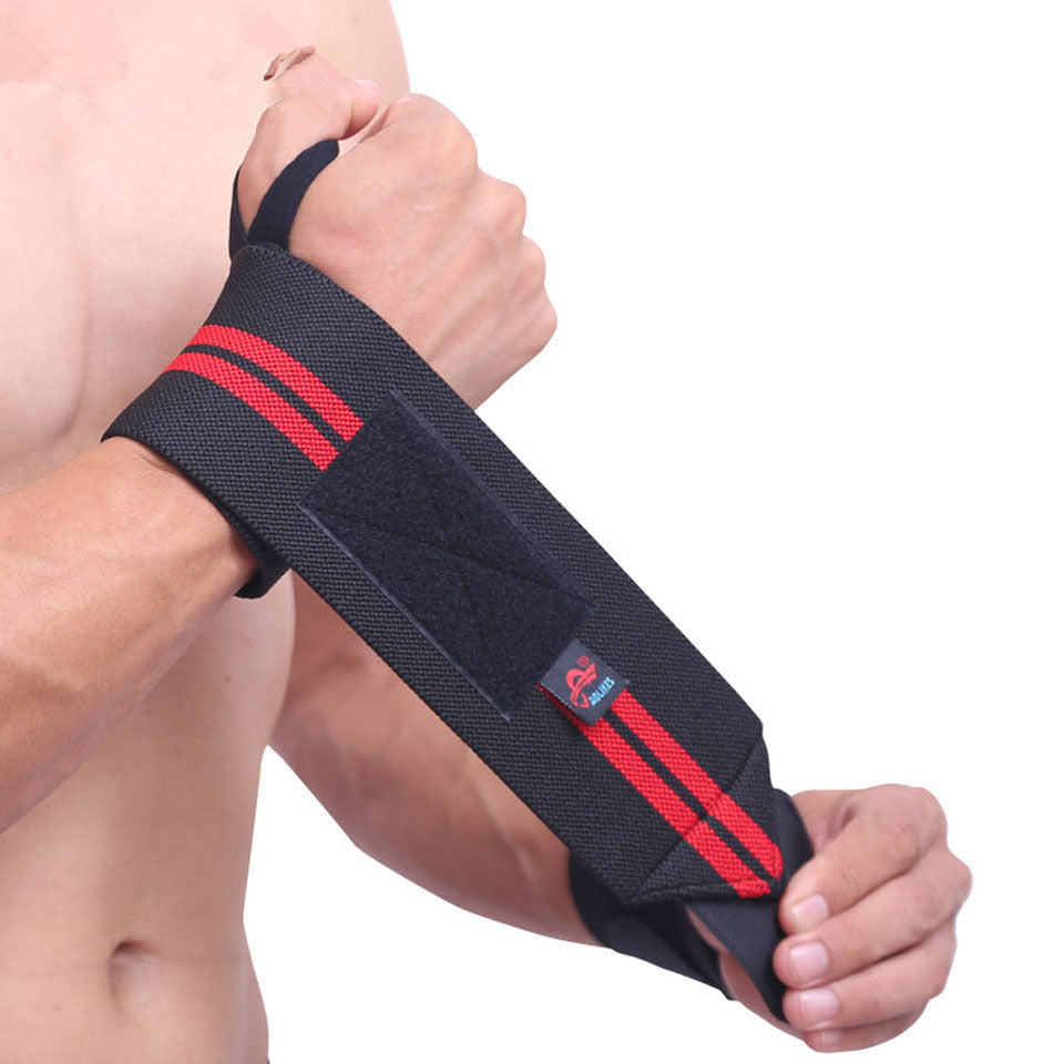 Fitness Wrist Wraps: Adjustable Wrist Support for Weightlifting & Sports