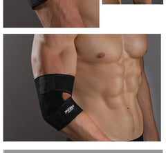 Weightlifting Elbow Pads: Thickened Compression Sleeves for Joint Support & Protection