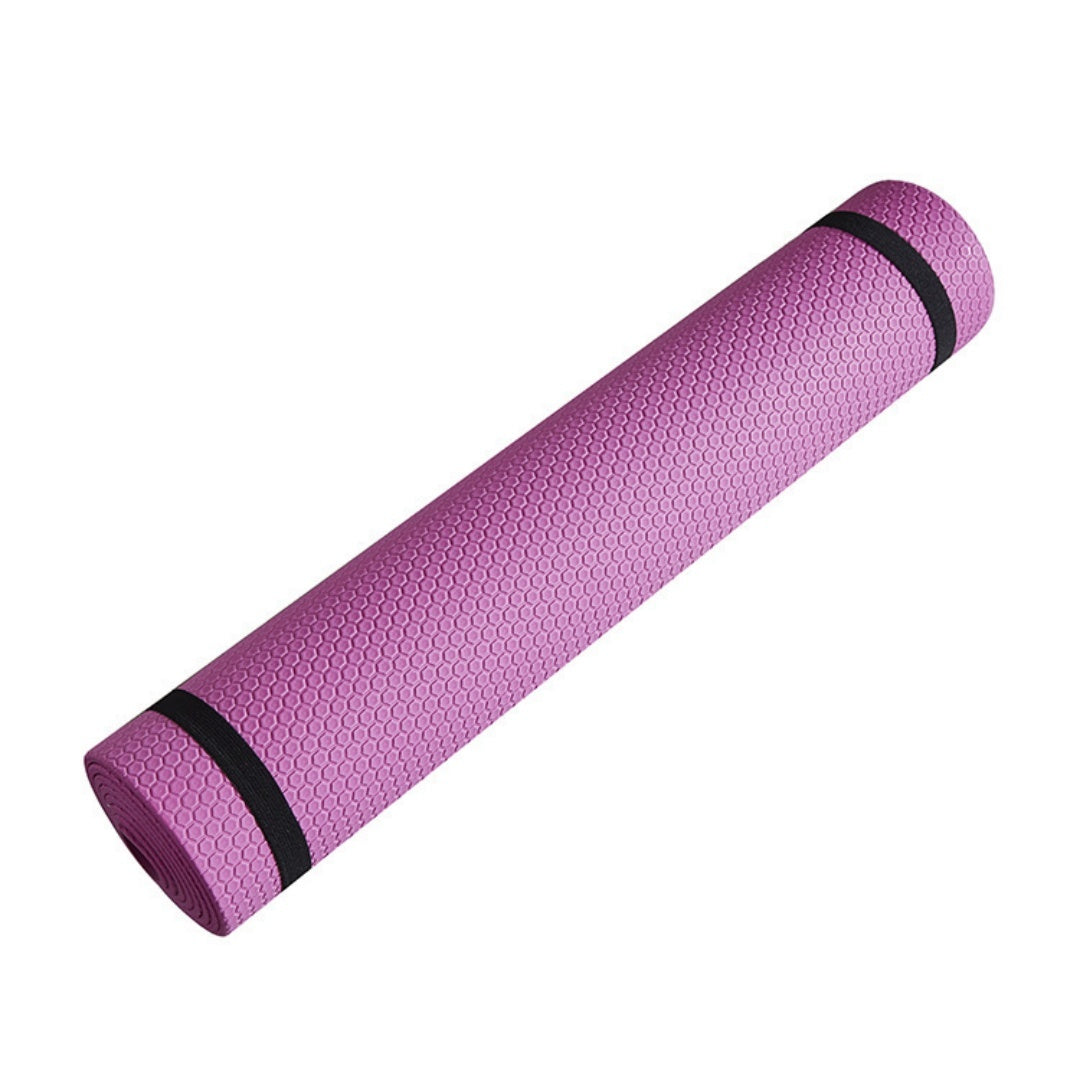 Yoga Exercise Mat – Non-Slip, Thick & Durable Fitness Mat for Home & Gym Workouts