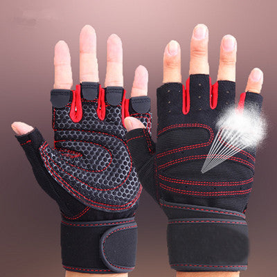 Sports Fitness Microfiber Gloves – Non-Slip Gym & Training Gloves