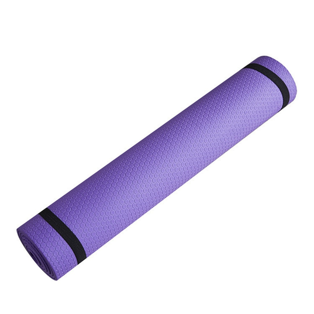 Yoga Exercise Mat – Non-Slip, Thick & Durable Fitness Mat for Home & Gym Workouts