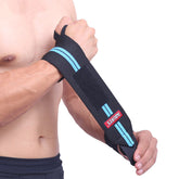Fitness Wrist Wraps: Adjustable Wrist Support for Weightlifting & Sports