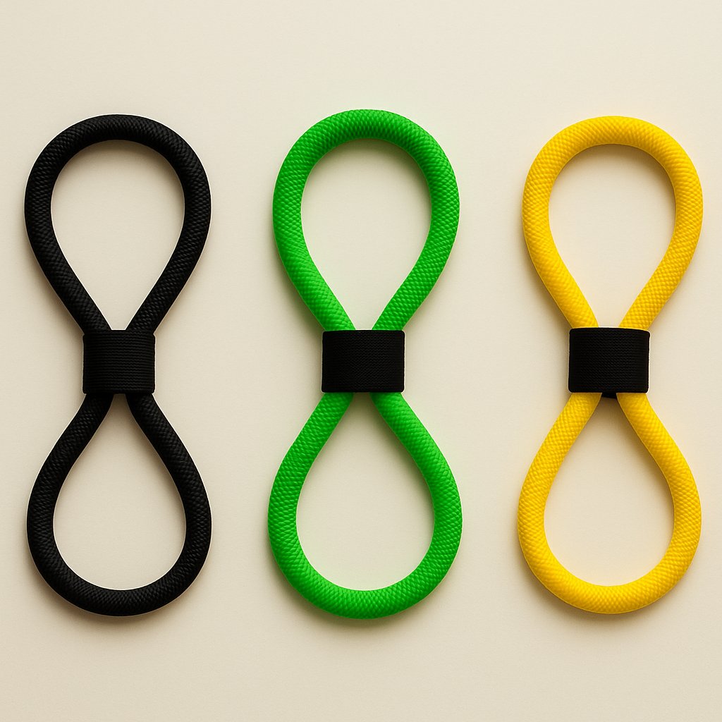8-Shaped Stretching Rope – Home Workout & Muscle Strength Builder