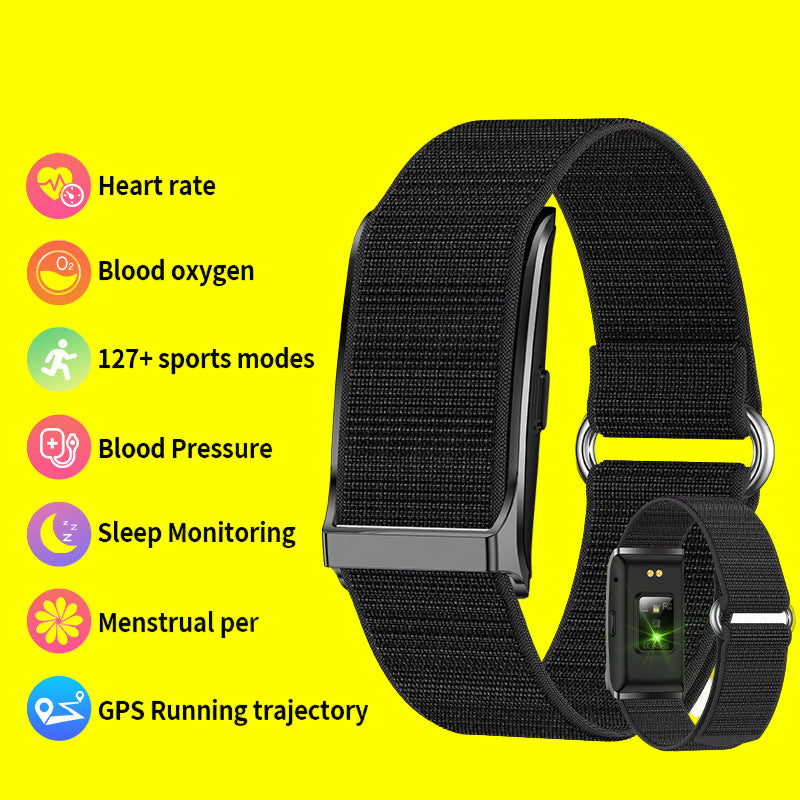 Health Monitoring Fitness Strap with 127+ Sports Modes, GPS Tracking & Sleep Analysis