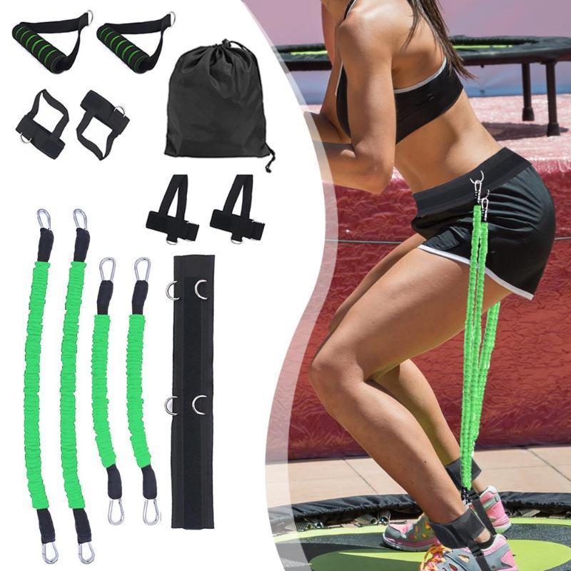 Full Body Workout Kit: Versatile Resistance Bands & Bounce Trainer