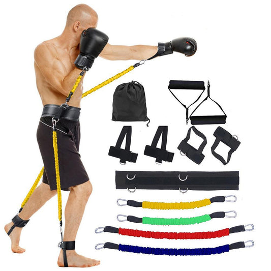 Full Body Workout Kit: Versatile Resistance Bands & Bounce Trainer