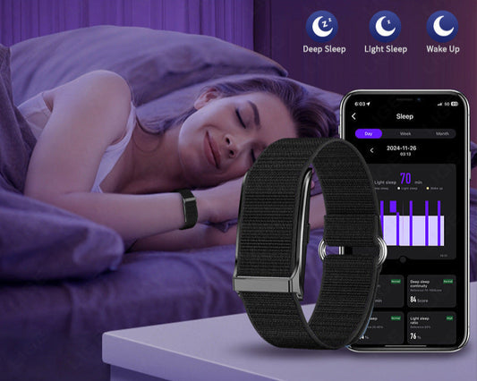 Health Monitoring Fitness Strap with 127+ Sports Modes, GPS Tracking & Sleep Analysis