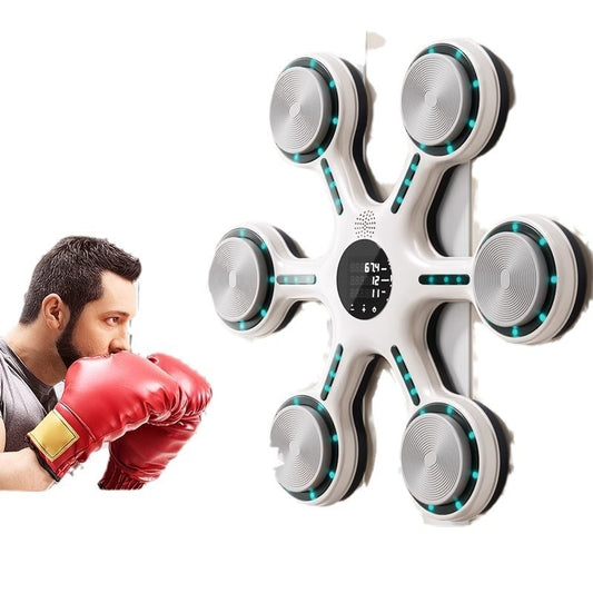 Smart Music Boxing Machine: Wall-Mounted Target for Fun Fitness & Stress Relief